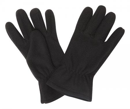 Unicol Fleece Black Gloves